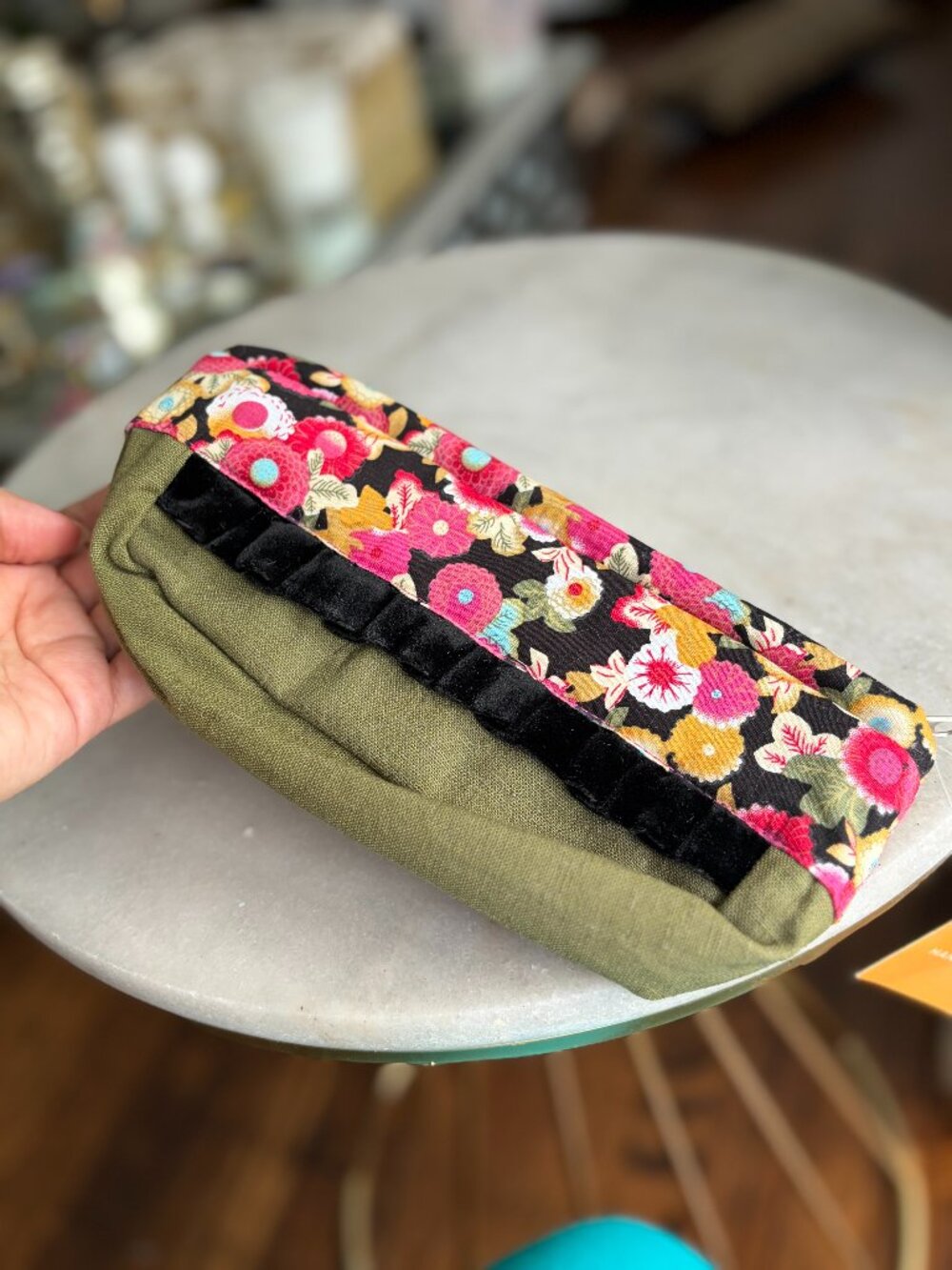 Gorgeous Handmade Pouch For Notions, Makeup